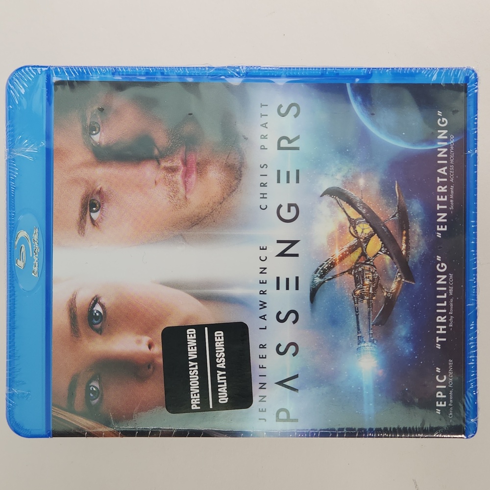 PASSENGERS Blu Ray Previously Viewed Factory Sealed